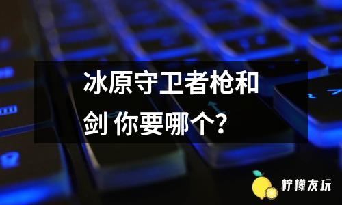 冰原守衛(wèi)者槍和劍 你要哪個(gè)？