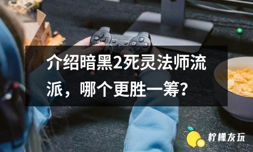 介紹暗黑2死靈法師流派，哪個(gè)更勝一籌？