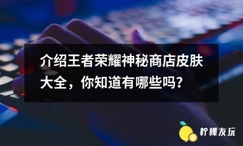 介紹王者榮耀神秘商店皮膚大全，你知道有哪些嗎？