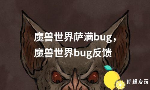 魔獸世界薩滿bug，魔獸世界bug反饋