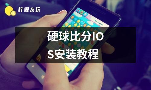 硬球比分IOS安裝教程