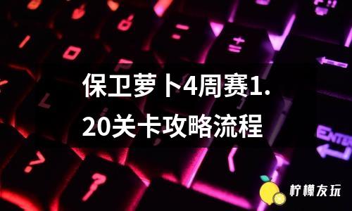 保衛(wèi)蘿卜4周賽1.20關(guān)卡攻略流程