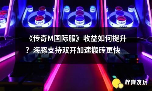 《傳奇M國際服》收益如何提升？海豚支持雙開加速搬磚更快