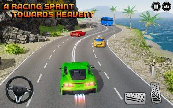 汽車競速駕駛(Pro Traffic Racer Car Driving Games)「v1.25」綠色版下載